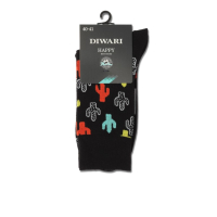 Heren happy sok cactus Diwari katoen